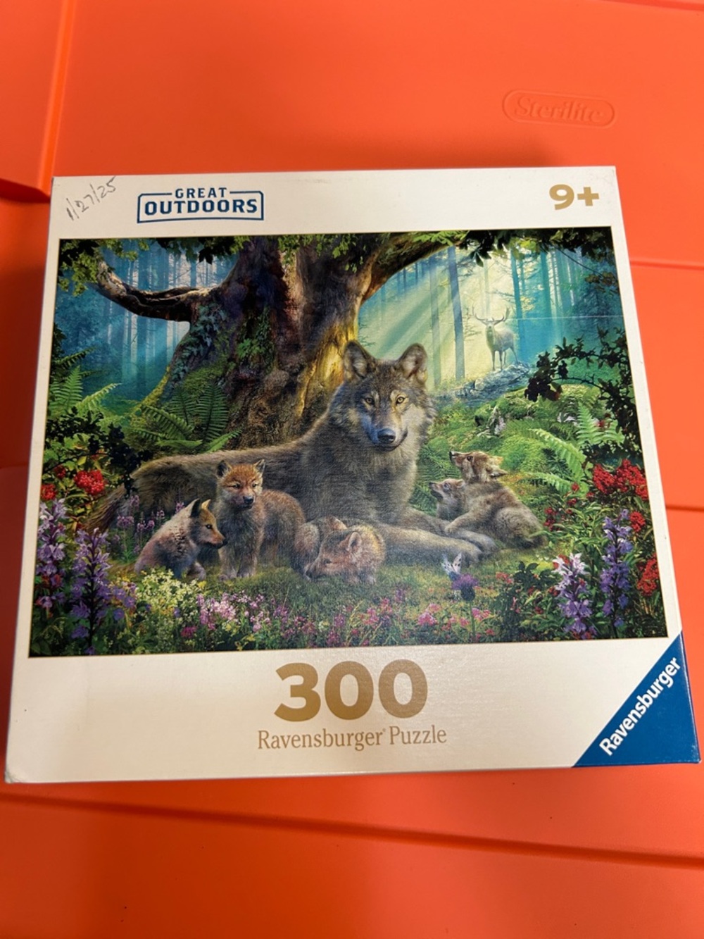 Ravensburger Great Outdoors Wolves Puzzle - Blue, Green, Brown
